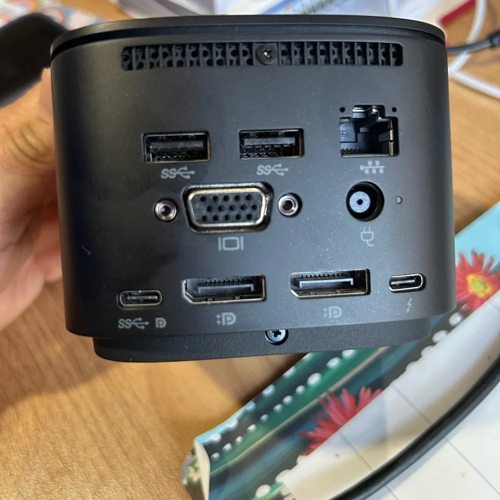 HP Thunderbolt 4 Black Docking Station
